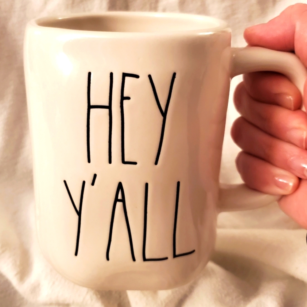 Rae Dunn HEY Y'ALL Mug